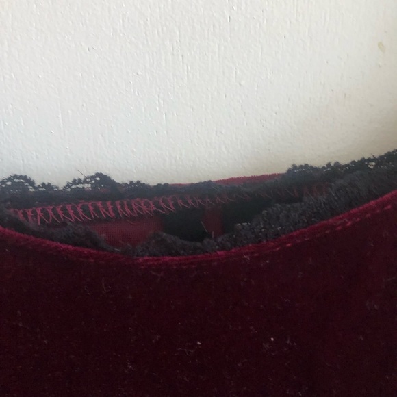 3 for $20❤️Ultra Flirt Red Velvet Camisole Adjustable Straps Size Small - Picture 6 of 9